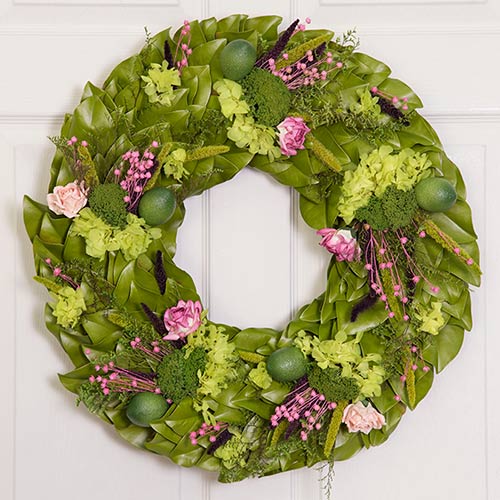 Limes & Roses Wreath