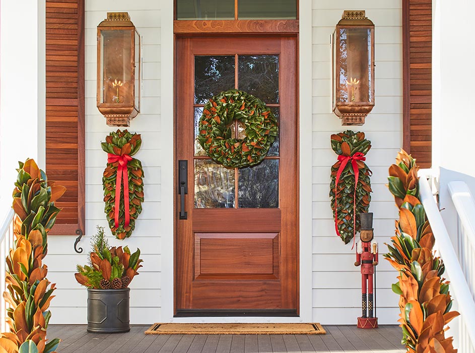 The Best Places to Hang a Wreath at Home | The Magnolia Company