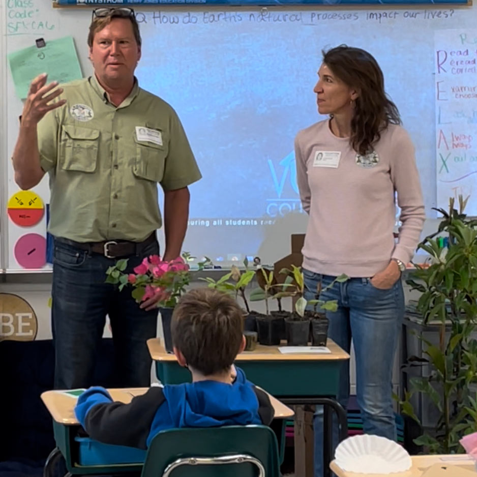 Matt & Julie Presenting at Citrus Grove