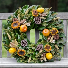 Sunflower Soiree Wreath