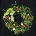 Golden Cedar Wreath
