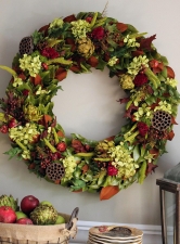 Merlot Valley Wreath