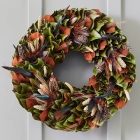 Turkey Pheasant Wreath