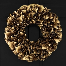 Gold Lacquer Wreath