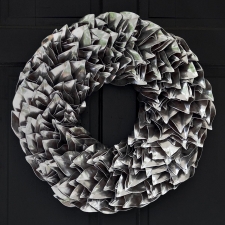 Silver Lacquer Wreath