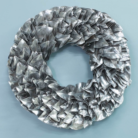 Silver Lacquer Wreath
