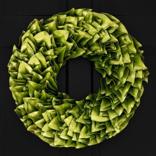 Granny Smith Lacquer Wreath