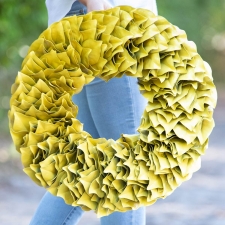 Limoncello Lacquer Wreath