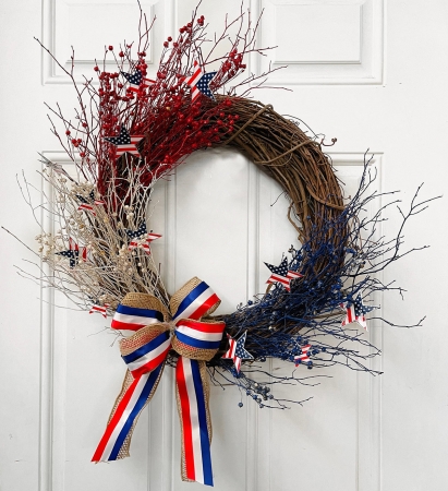 Stars & Stripes Forever Wreath