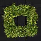Fresh Square Boxwood Wreath