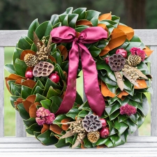 Burgundy Luxe Wreath