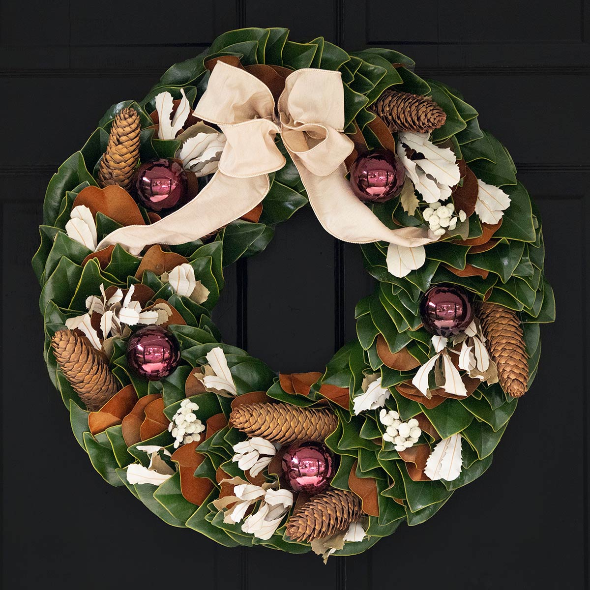 Magnolia Elegance Wreath