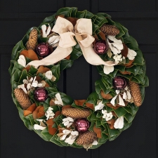 Magnolia Elegance Wreath