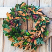 Little Gem & Berries Wreath