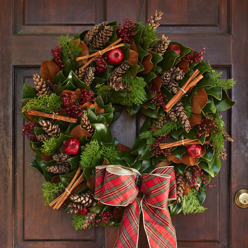 Merry Magnolia Wreath