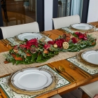 Crimson & Gold Centerpiece