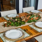 Fresh Golden Woodlands Centerpiece