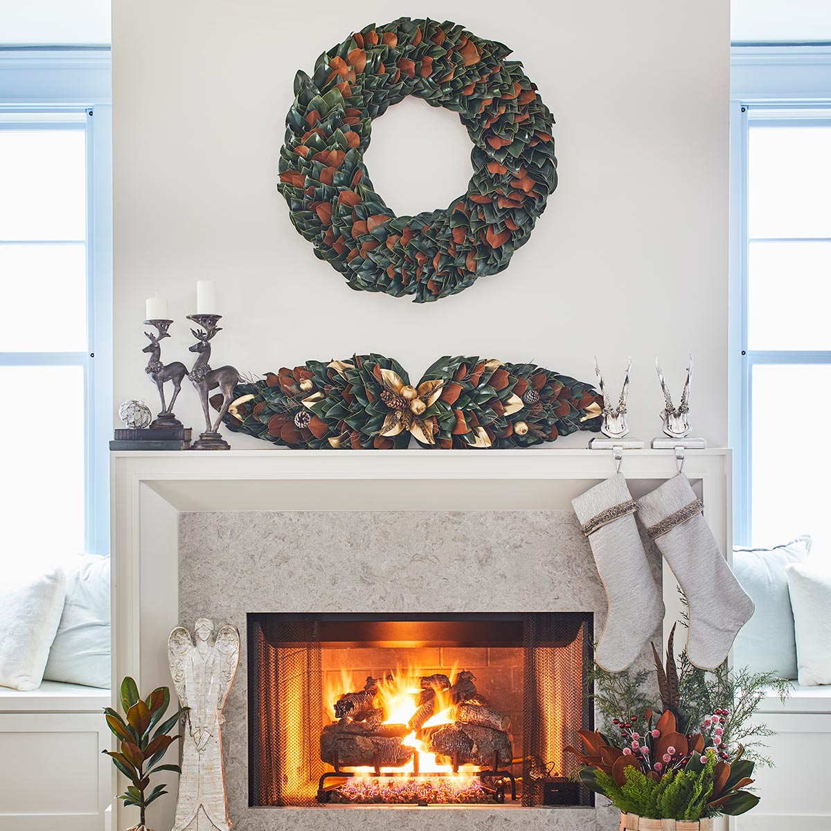 Golden Woodlands Centerpiece