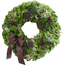 Chocolate Verde Wreath