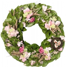 Roses & Magnolia Wreath