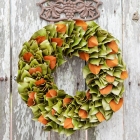 Greenery & Velvet Wreath