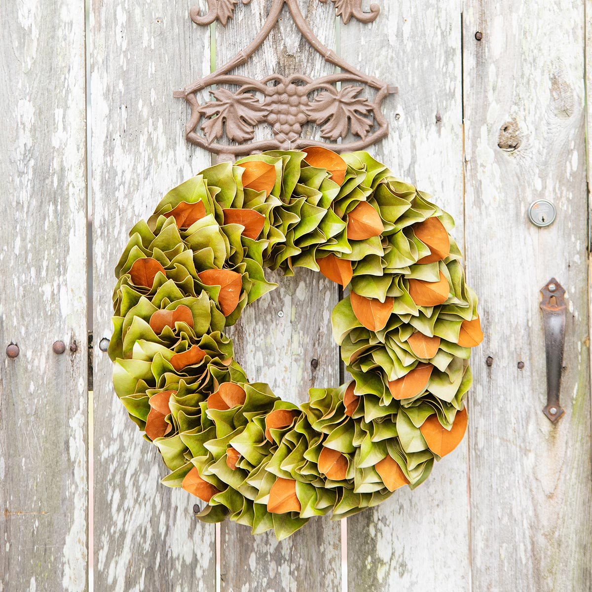 Greenery & Velvet Wreath